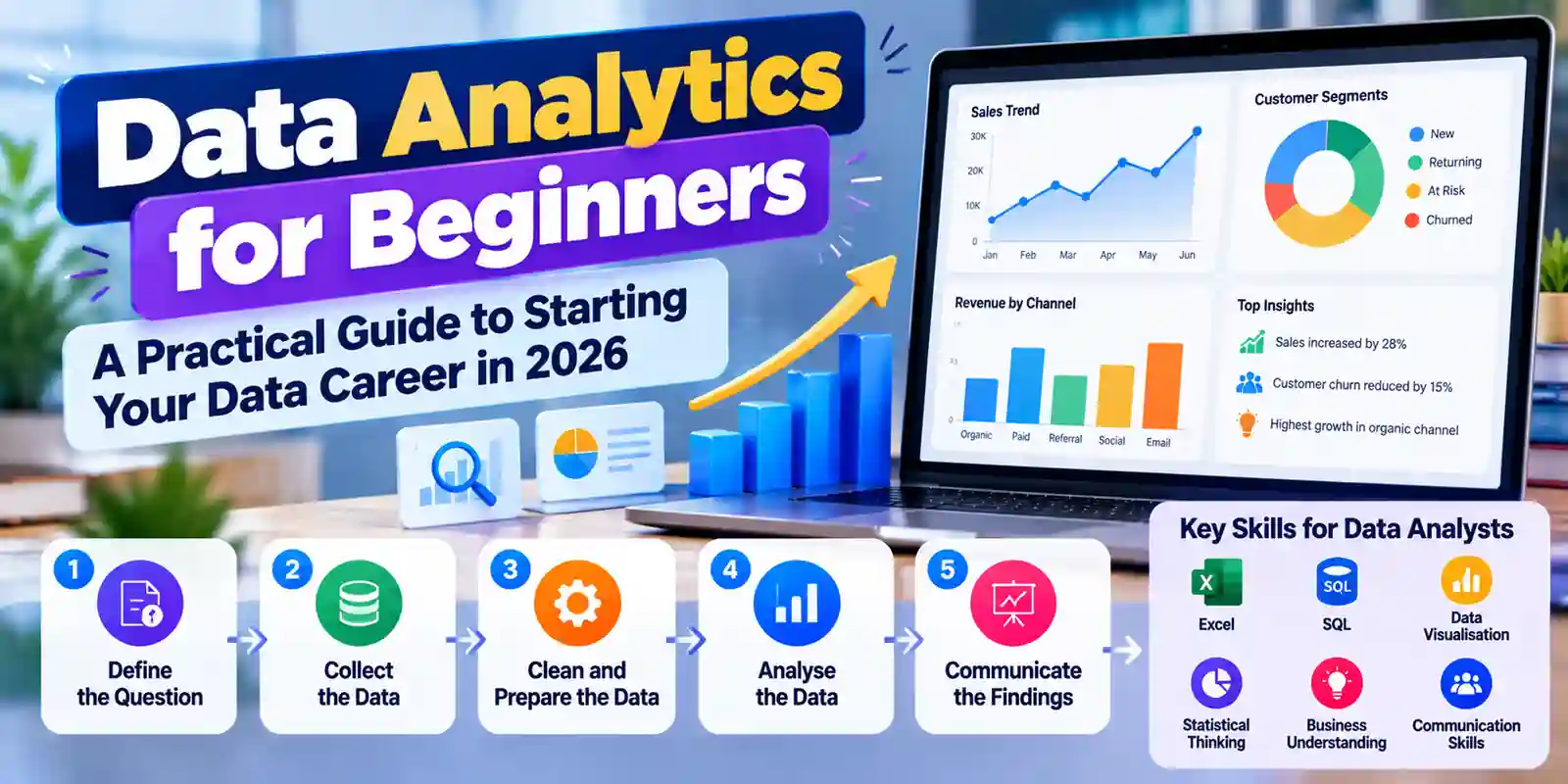 Data Analytics for Beginners: A Practical Career Guide